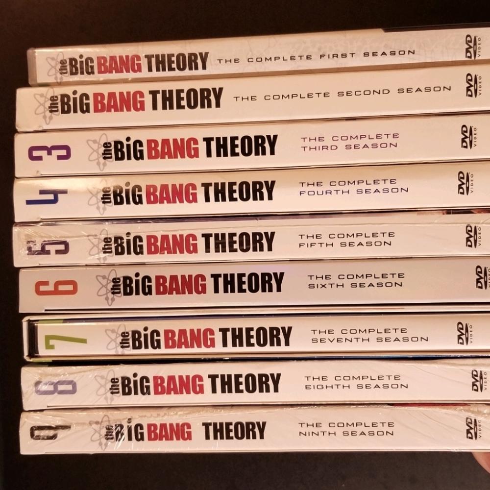 Big Bang Theory seasons 1 through 9 - DVD